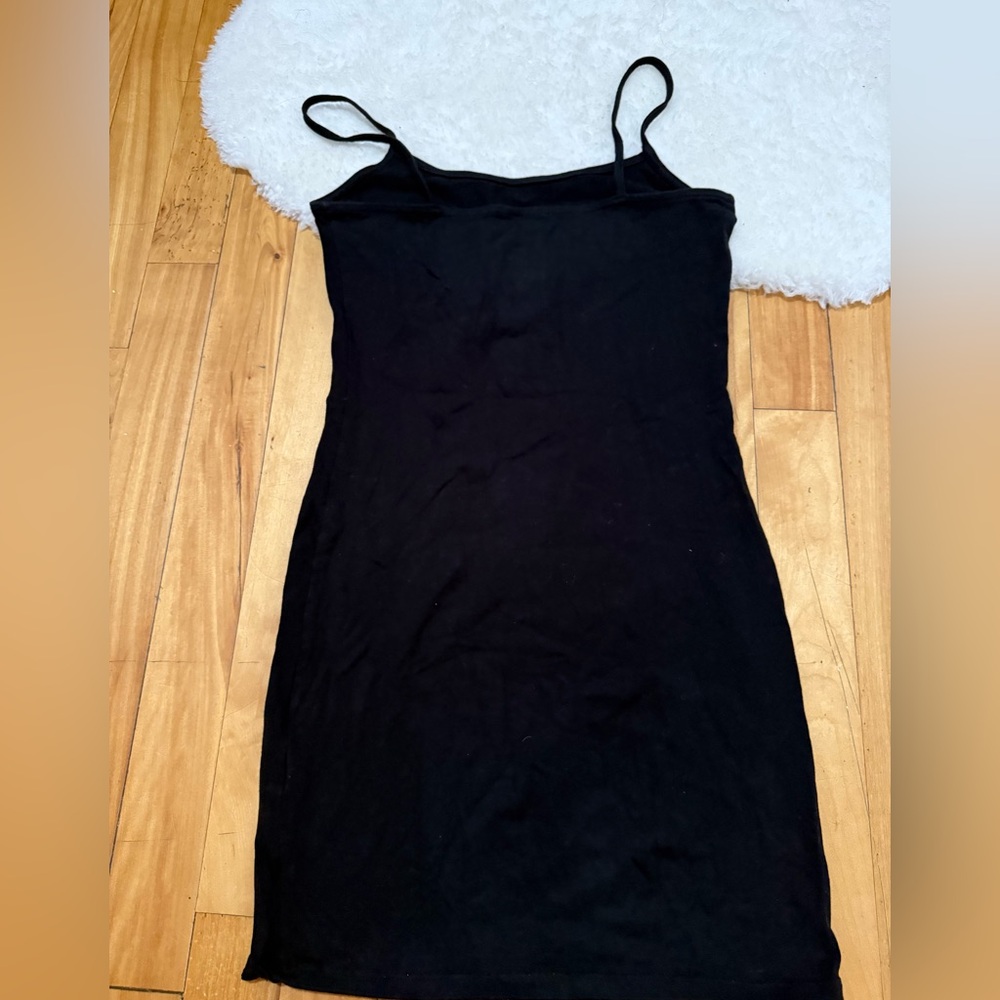 Black Spaghetti Strap Dress